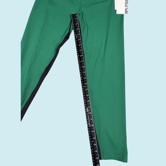 Splits59 Leggings Women XL Green Easton Rigor High Waisted 7/8 Length NWT $138 - Picture 6 of 8
